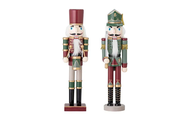 Bloomingville Darren Nut Cracker Decoration 38 Cm 2 Pieces Green