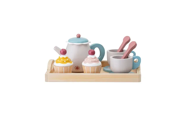 Bloomingville Gentrim Toy Dinnerware Set Gray