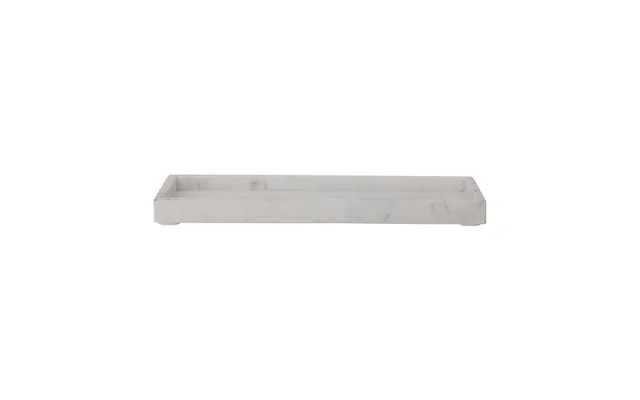Bloomingville Majsa Decorative Tray 18x38 Cm White Marble