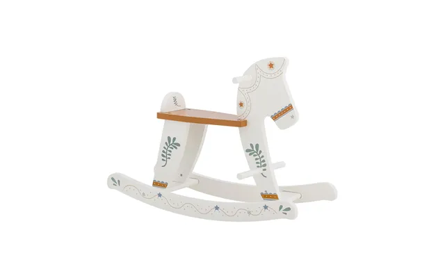 Bloomingville Ruddy Rocking Horse White