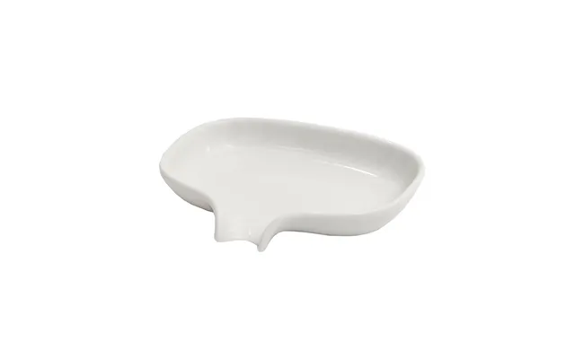 Bosign Soap Dish With Drainage Spout Porcelain White