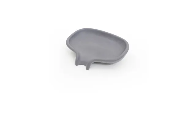 Bosign Soap Saver Flow Soap Dish With Drainage Spout Concrete Grey