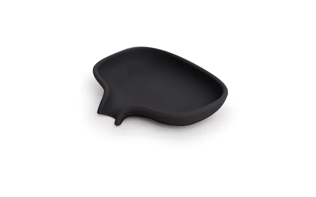Bosign Soap Saver Flow Soap Dish With Drainage Spout Small Black