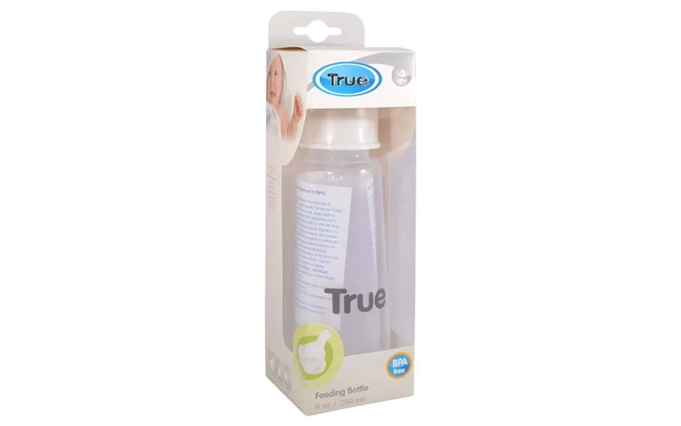 Bottle 250ml With Silicone Teat 3 And Milk Cap Tr101-02