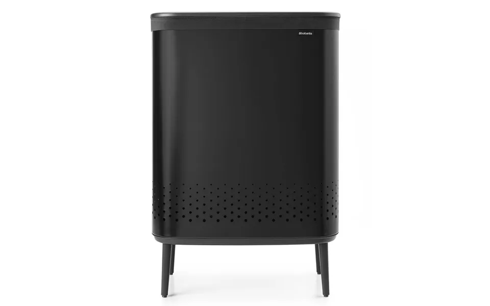 Brabantia Bo Laundry Basket High 2x45 L Matte Black