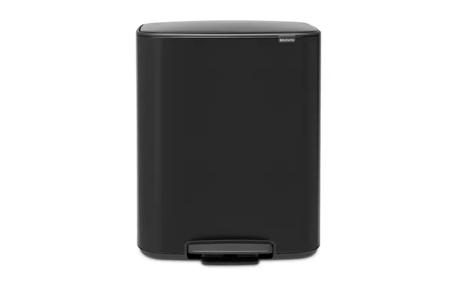 Brabantia Bo Pedal Bin 60 L Black