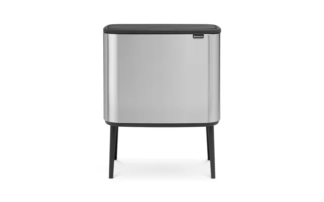 Brabantia Bo Touch Bin 11 23 Litre Matte Stainless Steel