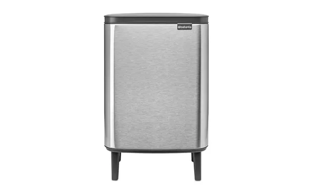 Brabantia Bo Waste Bin High 12 L Brushed Steel - Matte