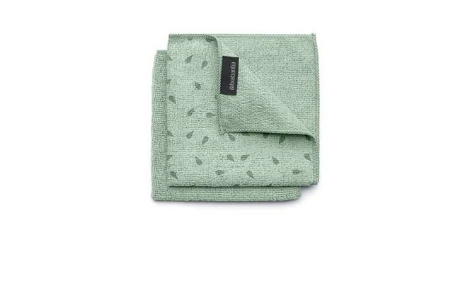 Brabantia Brabantia Microfiber Cloth 2-pack Jade Green