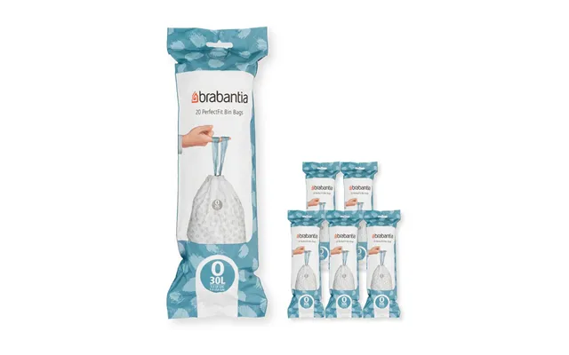 Brabantia Brabantia Perfectfit Bin Bags 120 Bags Model O. 30 L