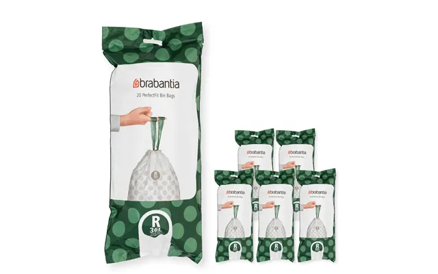 Brabantia Brabantia Perfectfit Bin Bags 120 Bags Model R. 36 L