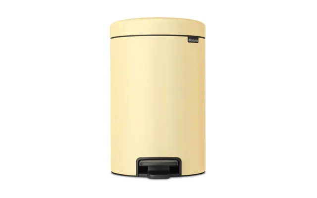 Brabantia New Icon Pedal Bin 12 Liter Mellow Yellow