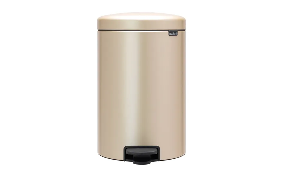Brabantia New Icon Pedal Bin 20 Liter Metallic Gold