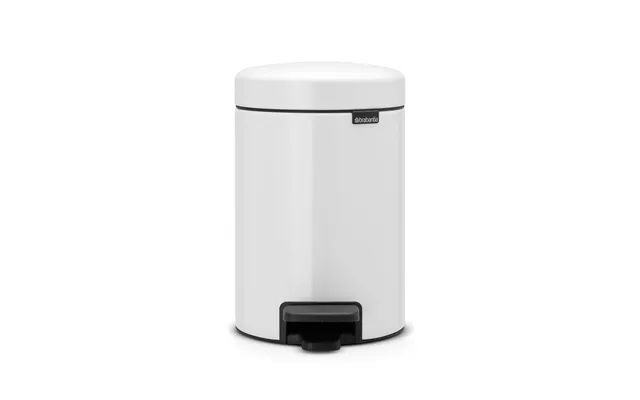 Brabantia New Icon Pedal Bin 3 Liter White