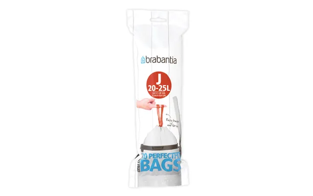 Brabantia Perfectfit Waste Bag J 20 Bags Per Roll 20-25 L