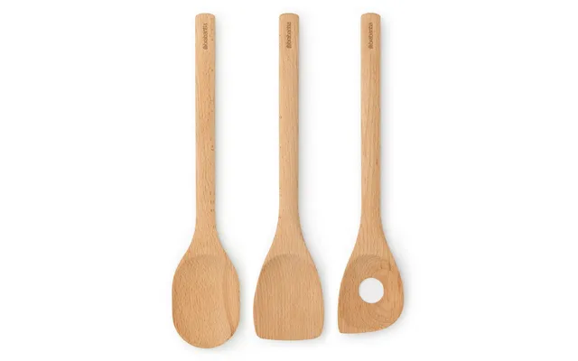Brabantia Profile Kitchen Tools Beech Wood 3 Pieces