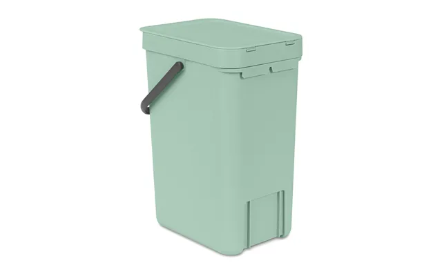 Brabantia Sort & Go Waste Bin 12 L. Jade Green