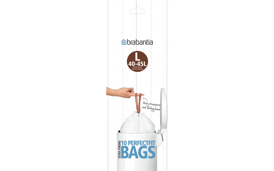 Brabantia Waste Bags L 10 Bags Roll 45 L