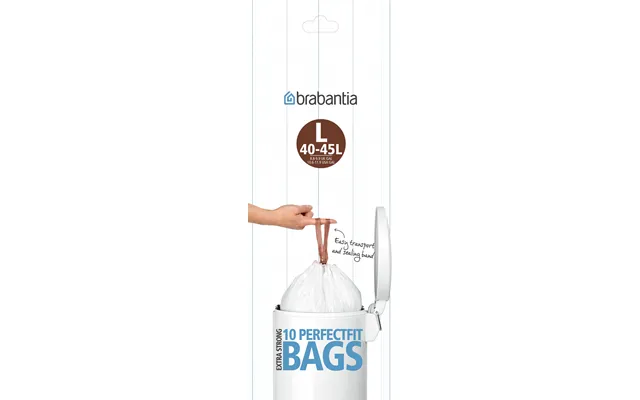 Brabantia Waste Bags L 10 Bags Roll 45 L
