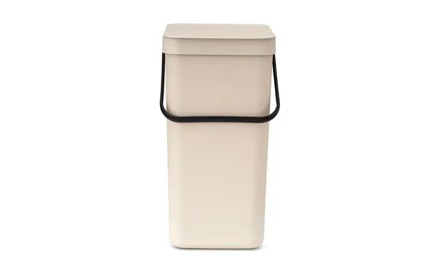 Brabantia Waste Bin Sort & Go 16l Soft Beige