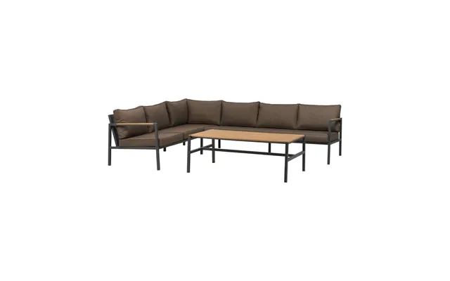 Brafab Cap Sofa Group Anthracite-brown - 6-seater product image