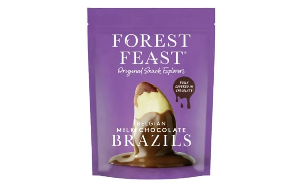 Brazilian Nuts Covered In Belgian Milk Chocolate - 120 G