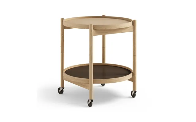 Brdr. Krüger Bølling Tray Table Model 50 Earth - Oiled Oak Stand