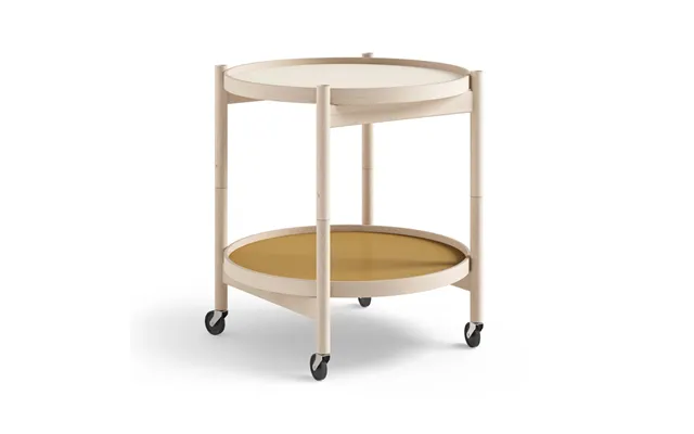 Brdr. Krüger Bølling Tray Table Model 50 Sunny - Untreated Beech Stand