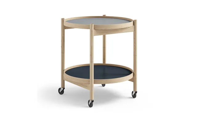Brdr. Krüger Bølling Tray Table Model 50 Water - Untreated Oak Stand