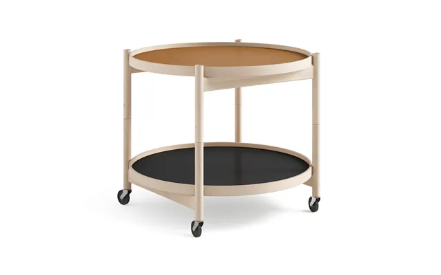Brdr. Krüger Bølling Tray Table Model 60 Clay - Untreated Beech Stand