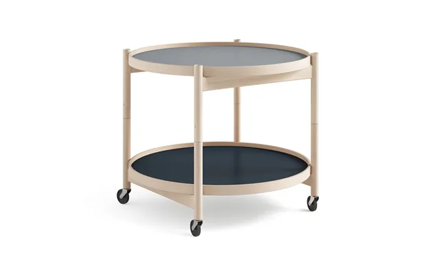 Brdr. Krüger Bølling Tray Table Model 60 Water - Untreated Beech Stand