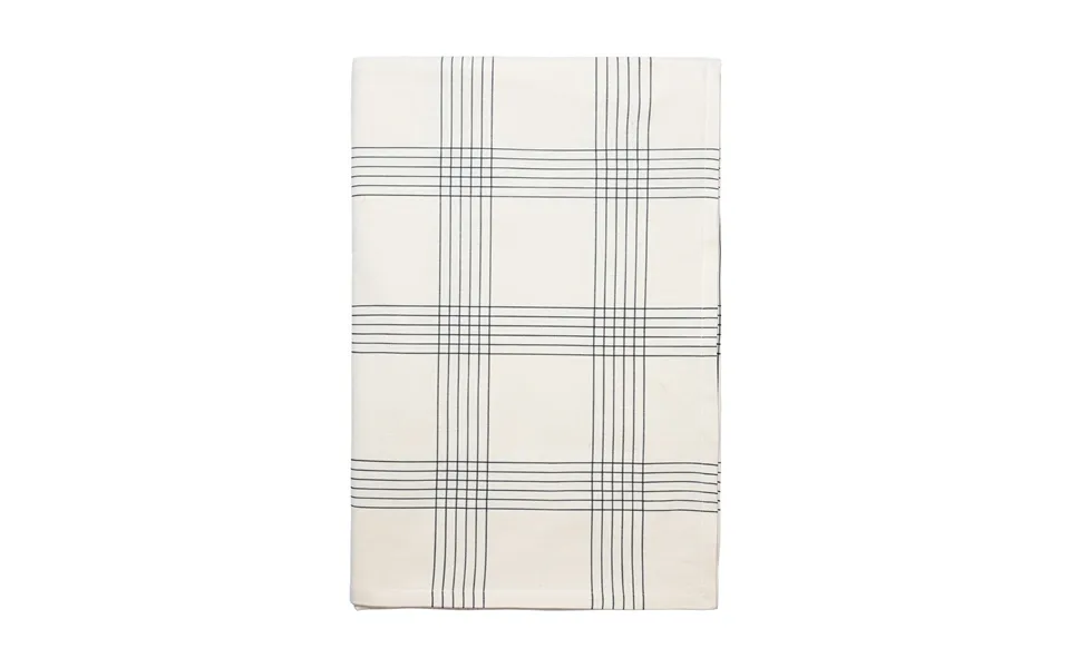 Broste Copenhagen Alice Tablecloth 160x200 Cm - Black-natural