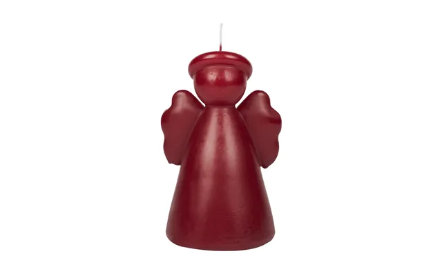 Broste Copenhagen Angel Sculpture Candle 14 Cm Burgundy