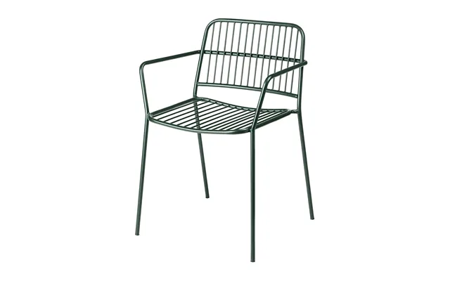 Broste Copenhagen Eden Karm Chair Forest Green