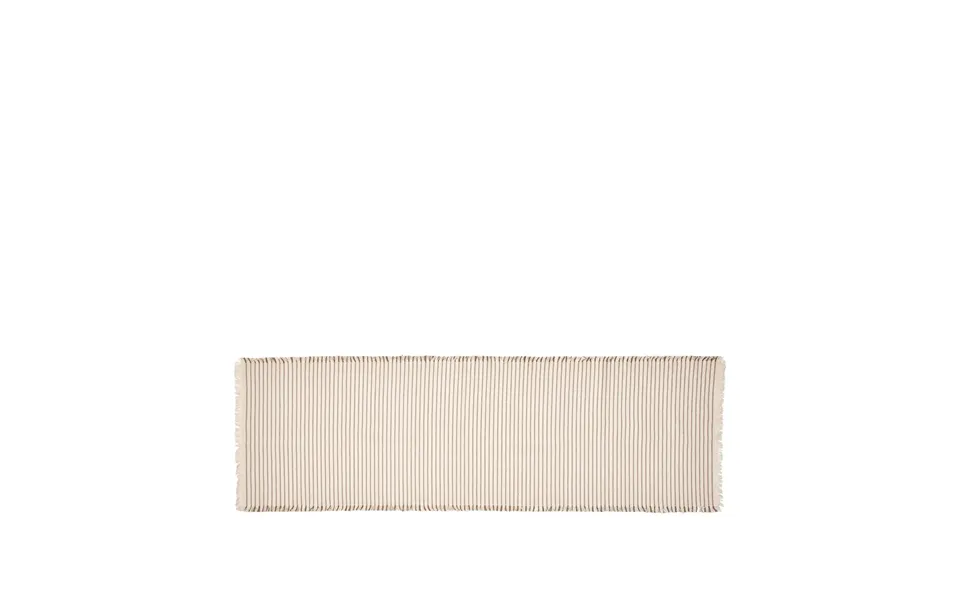 Broste Copenhagen Elouise Runner 140 Cm Bone-white Fungi Grey