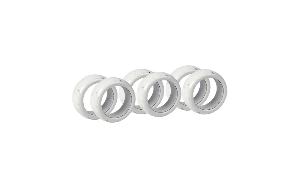 Broste Copenhagen Nordic Sand Napkin Ring 6-pack Sand