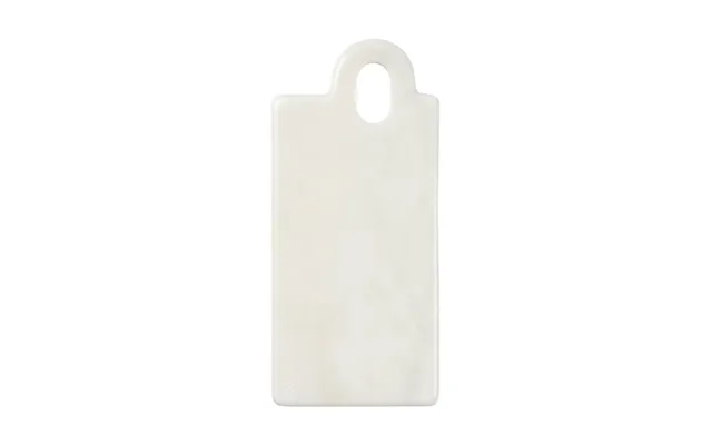 Broste Copenhagen Olina Cutting Board 14x31 Cm White Marble