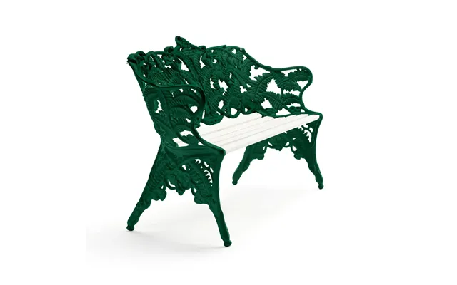 Byarums Bruk Classic Sofa White Lacquered Pine - Green Stand