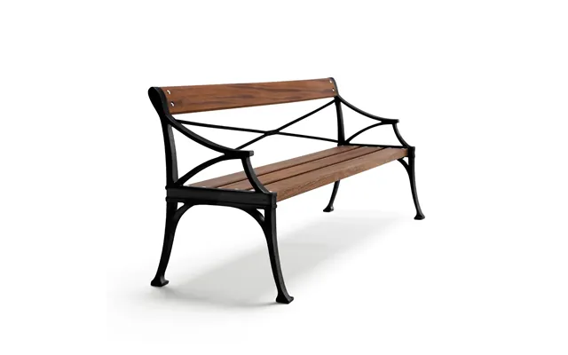 Byarums Bruk Lessebo Sofa Mahogany - Black Stand
