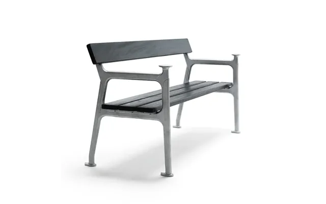 Byarums Bruk Vilamoura Sofa Mahogany Black Glaze - Raw Aluminum Stand product image