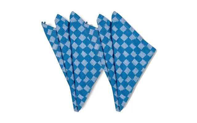 Byon Checki Fabric Napkin 2-pack Blue