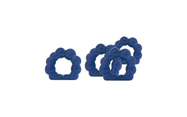 Byon Porto Napkin Ring 4-pack Blue