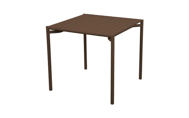 Cane-line Bliss Dining Table 81x81 Cm Desert Red