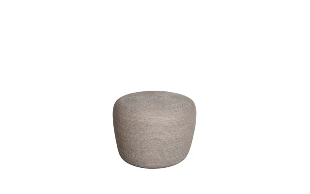 Cane-line Circle Footstool Ø52 Cm Taupe