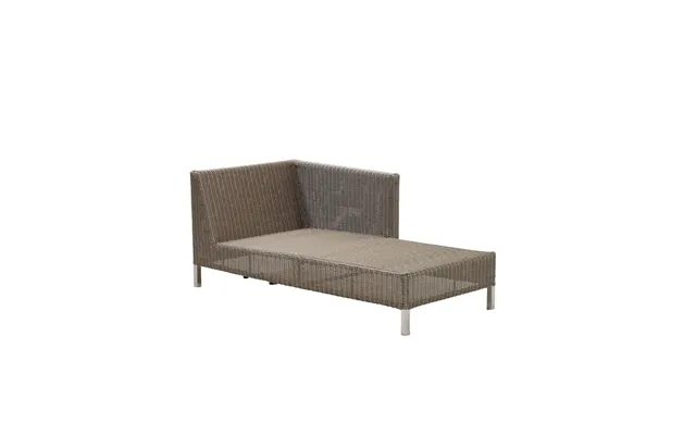 Cane-line Connect Chaise Longue Taupe - Left