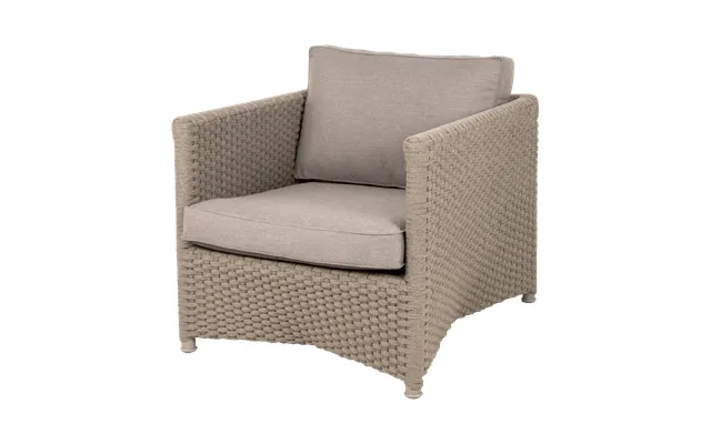Cane-line Diamond Lounge Armchair Soft Rope Cane-line Natté Taupe product image