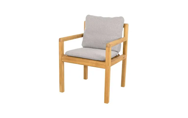 Cane-line Grace Chair Cane-line Focus Light Grey - Teak
