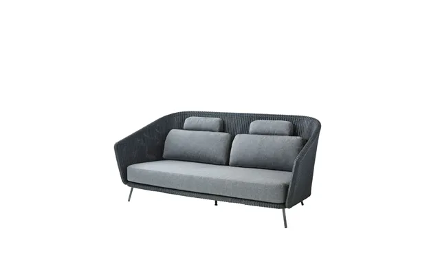 Cane-line Mega 2-seater Sofa Graphic - Grey Cushions product image