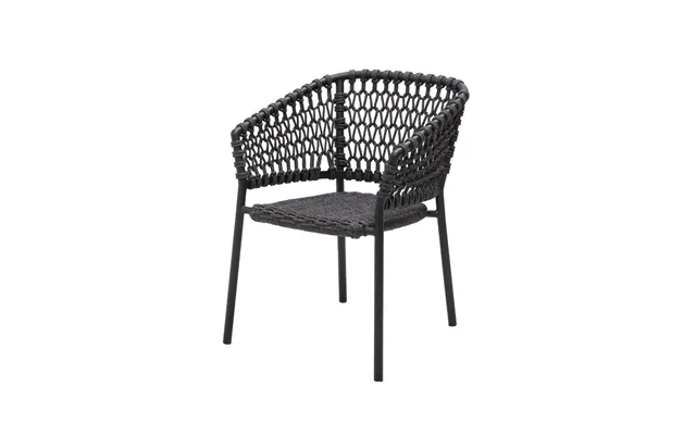 Cane-line Ocean Armchair Soft Rope Dark Grey
