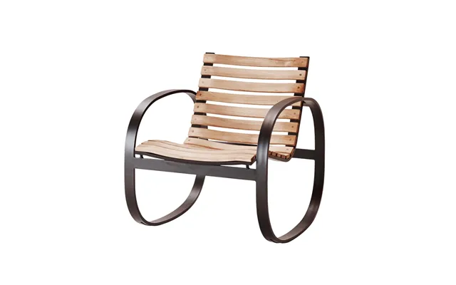Cane-line Park Rocking Chair Lava Grey - Teak
